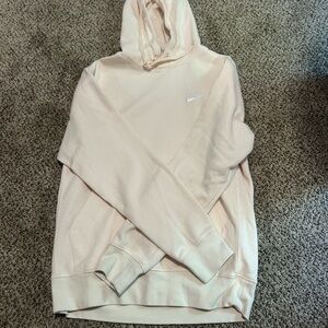 Nike baby pink hoodie